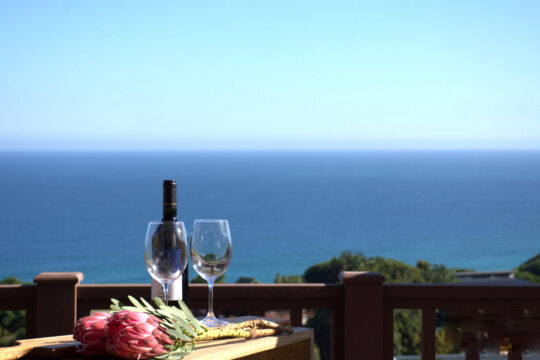 View from private patio
